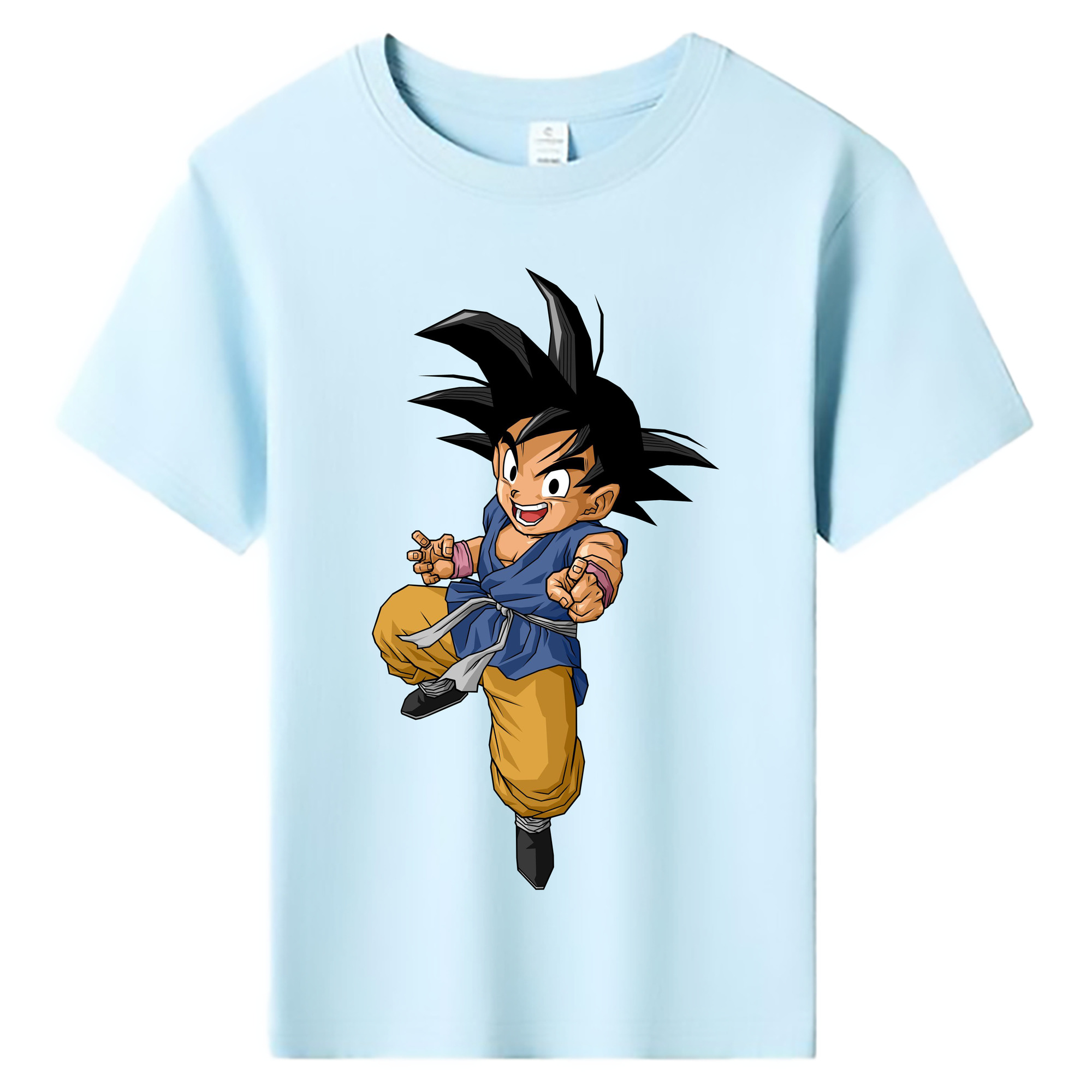 （画像用） ドラゴンボール 孫悟空（そん ごくう）Son Goku カカロット DRAGON BALL Kakarotto 綿100％キッズTシャツ（フロントプリント）